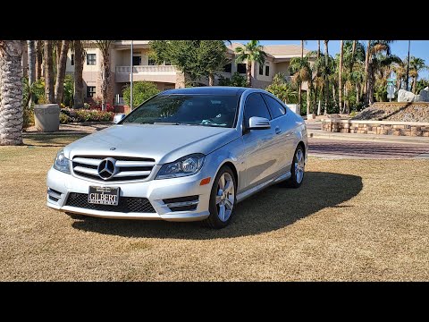 Mercedes Benz C250 Coupe car tour