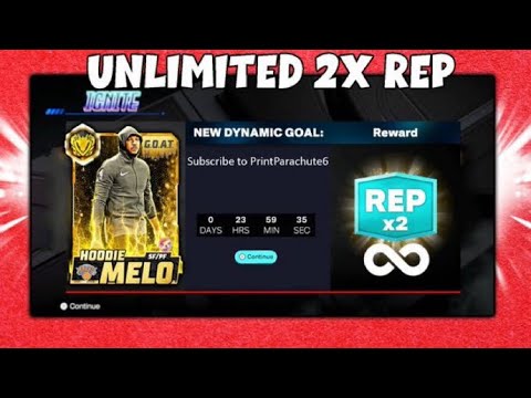 HOW TO GET *UNLIMITED 2X REP* IN NBA2K26 MYTEAM!!!! *GET HOODIE MELO FAST*