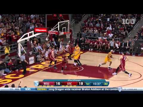 M Basketball: USC 81, WSU 71 - Highlights (1/28/16)
