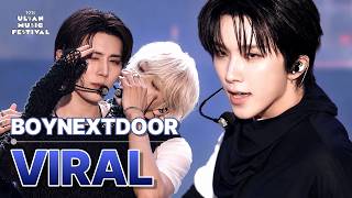 Download lagu BOYNEXTDOOR - VIRAL | 2026 울산뮤직페스티벌 | Show! MusicCore mp3