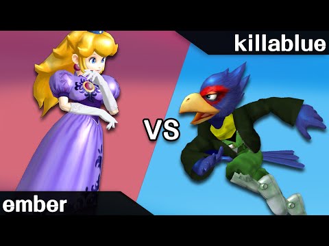 Untitled #1 - ember (Peach) vs killablue (Falco, Fox) - Melee Winners Semis