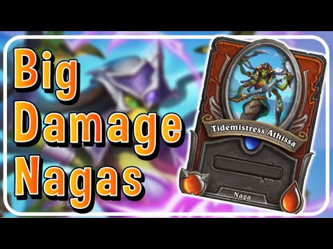 Big Damage Naga's!! - Highest WR in top 10 MMR | Hearthstone Mercenaries |