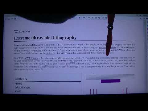 MongoTV_8847 - LOOKING AT GAMER PC HARDWARE - Part 965 - Extreme Ultraviolet Lithography