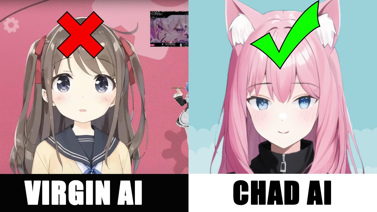 virgin neuro-sama ai vs chad artizumi ai