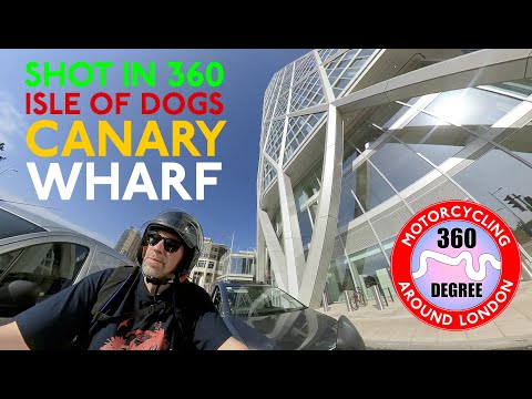 The Isle of Dogs and Canary Wharf