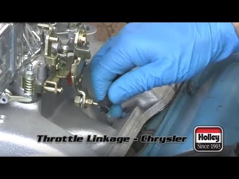 How To Attach Mopar Throttle Linkage To A Holley Carburetor