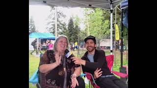 Overheard Podcast at Canmore Folk Fest with Suze from Calgary Folk Club