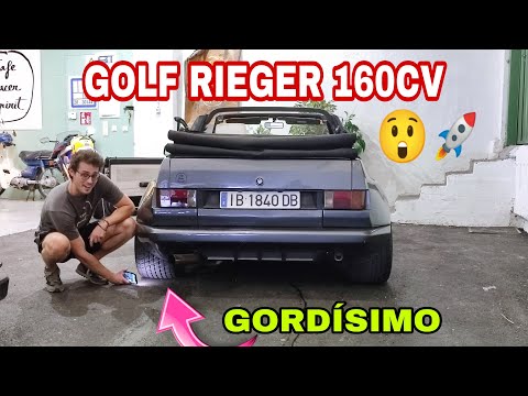 Prueba GOLF Cabriolet Rieger GTO Swap G60 MUY GORDO🚀 Análisis, test, review GOLF MK1