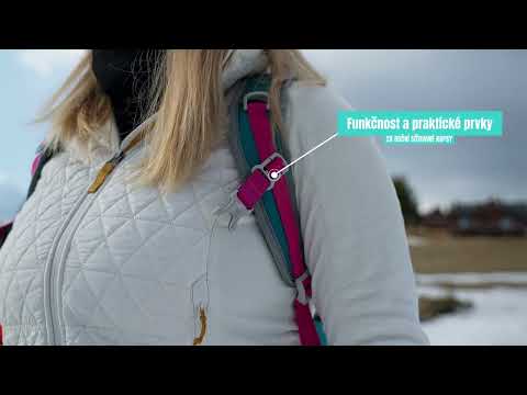 Turistický batoh NILS Camp NC1950 Caver tyrkysový 18L