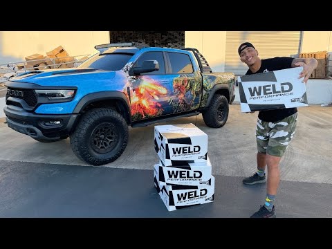 RAM TRX GETS BRAND NEW RACING DRAGPACK RIMS & TIRES SETUP! *SKINNY FRONTS ON A PICKUP TRUCK *