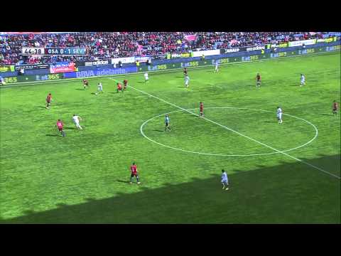 Gol de Bacca (0-2) en el Osasuna - Sevilla FC - HD