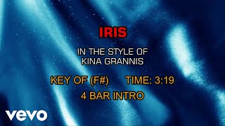 Kina Grannis - Iris (Karaoke)