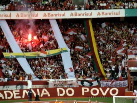 Inter 2 x 0 Náutico -Camisa vermelha (Mamonas) - Guarda Popular Colorada - Copa do Brasil 2009
