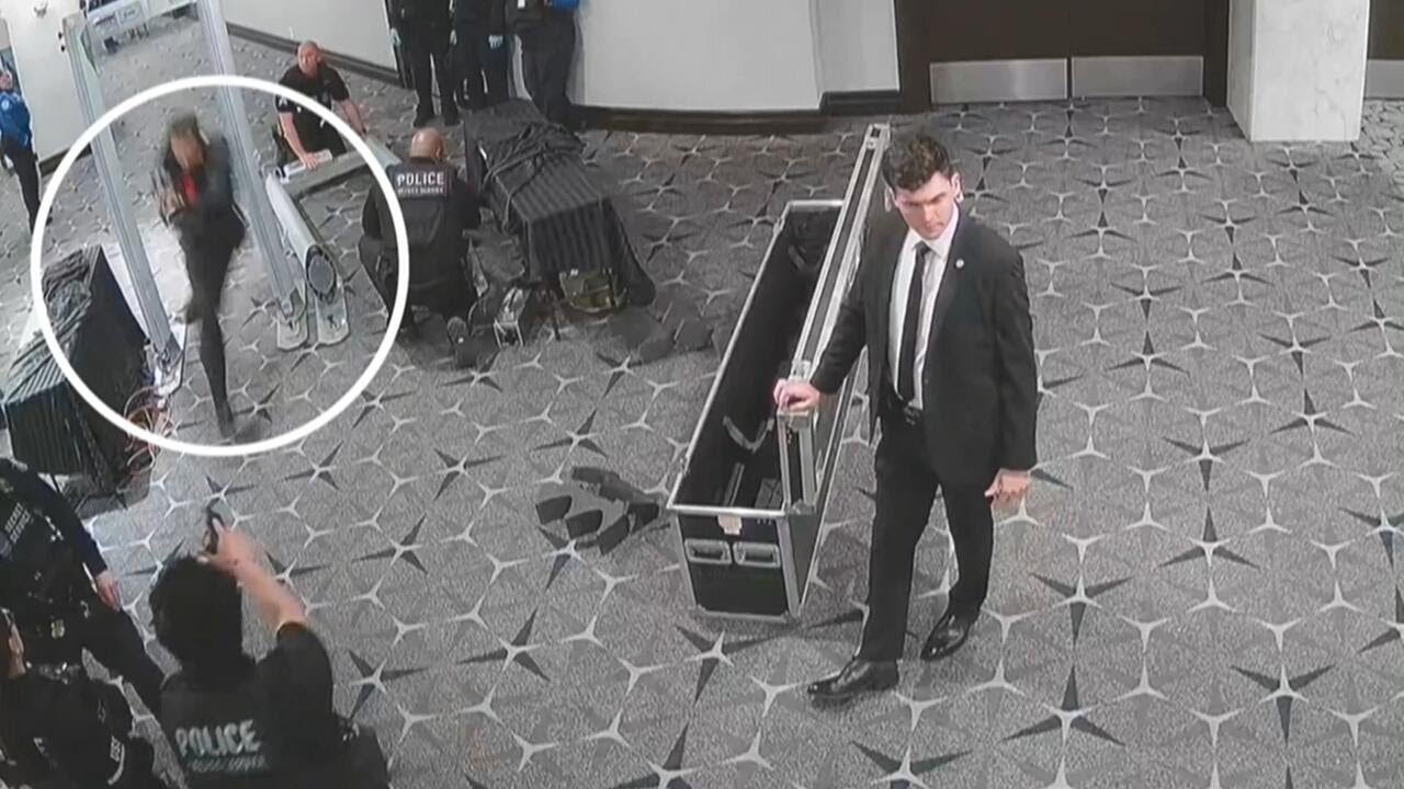 New video shows confrontation between correspondents' dinner shooting suspect, law enforcement