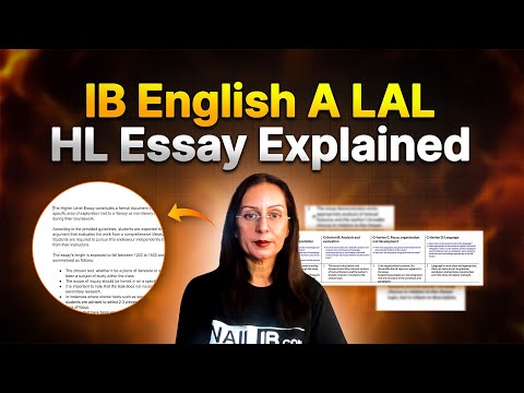 IB English A LAL HL Essay EXPLAINED!