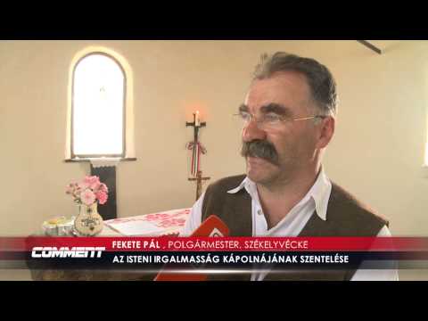COMMENT: FEKETE PÁL - AZ ISTENI IRGALMASSÁG KÁPOLNÁJÁNAK SZENTELÉSE