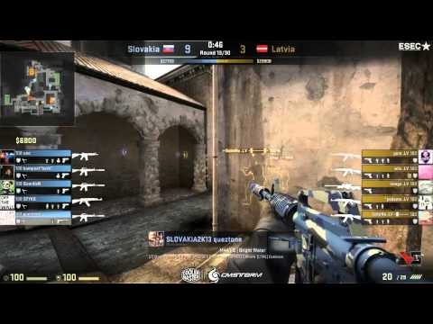 European Championships: Slovakia vs Latvia