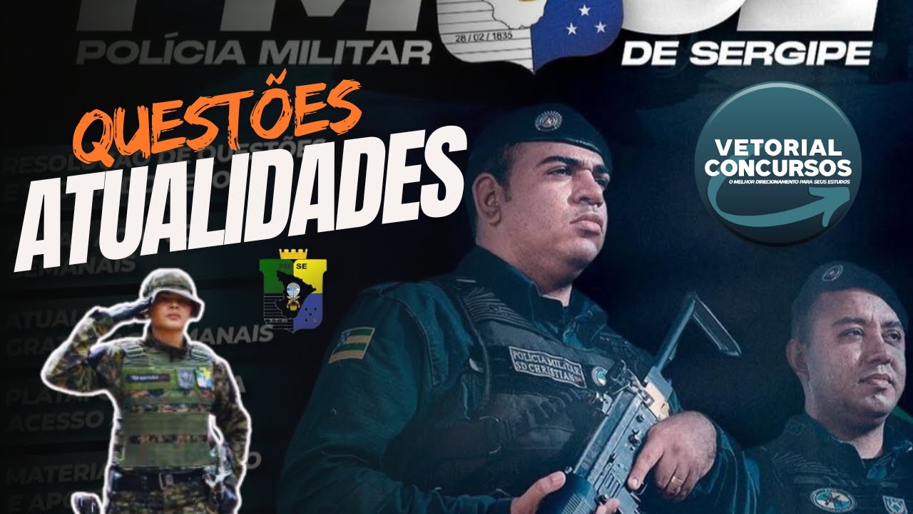 75 questões de Atualidades/PMSE/Vetorial Concursos