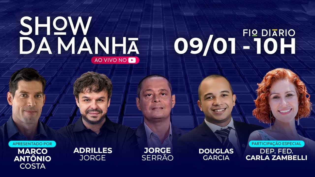 SHOW DA MANHÃ - MUSK BATE BOCA COM PREMIÊ CANADENSE NO X - 09/01/2025