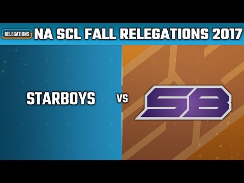 SMITE: SCL Fall Relegations NA 2017 - Starboys vs. Strictly Business
