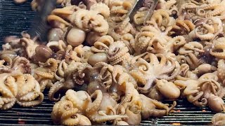 Tasty Grilled Octopus! Amazing Cooking, Cambodian Street Food 2025