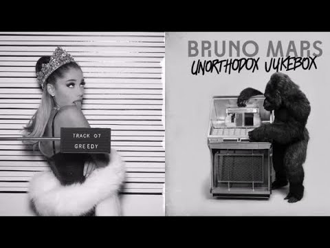 Greedy Treasure(MASHUP) Lyrics - Ariana Grande & Bruno Mars