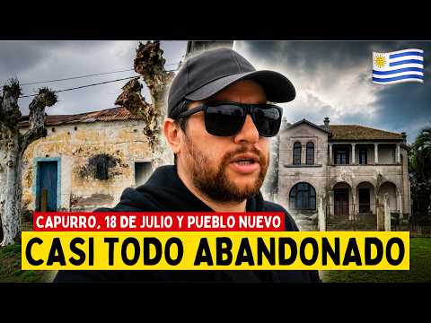 En estos pueblos las casas quedaron, pero la gente se fue 🇺🇾 (Capurro y Pueblo Nuevo)