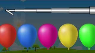 Balonlar ile renkleri öğreniyoruz 