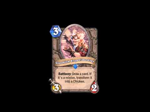 Gnomish Experimenter Sounds - Hearthstone
