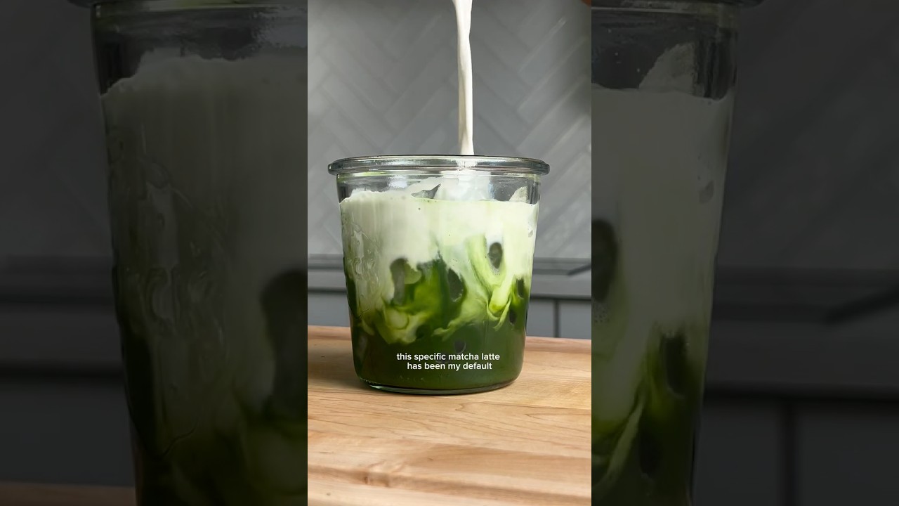 my everyday matcha latte