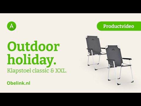 Obelink Outdoor Holiday Classic klapstoel - Grey