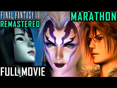 Final Fantasy VIII - The Movie - Marathon Edition (PS4 Remaster Gameplay & All Cutscenes)