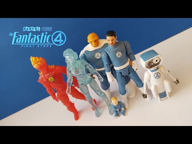 Vídeo relacionado con Marvel Studios, The Fantastic Four Epic World of Action, Fantasticar Aerodeslizador y Auto, Set de Figura y Coche de Juguete