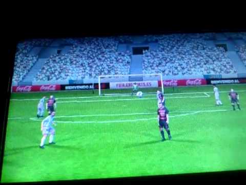 Otra toma del gol de cabral