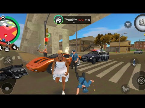 Dress up as a woman in police chase - New Vegas Crime Simulator Update | Android Gameplay