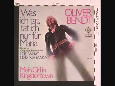 Oliver Bendt Was ist tat tat ich nur für Maria