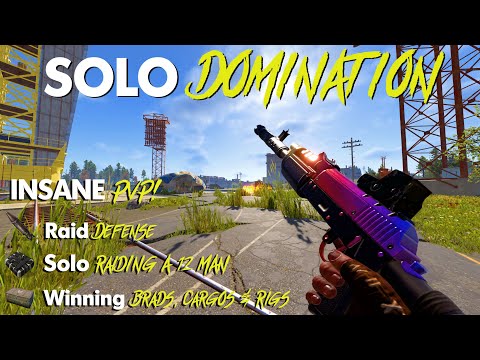 SOLO WIPEDAY DOMINATION on HIGH POP! - 15,000 Hrs - Vanilla Rust
