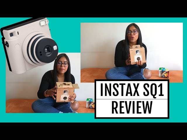 Vídeo relacionado con instax Square Cámara instantánea, ColorBlanco (Chalk White), SQ1 & Funda cámara instantánea SQ1 - Funda Oficial