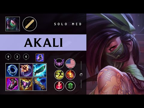 Akali Mid vs Katarina - NA Master Patch 26.02