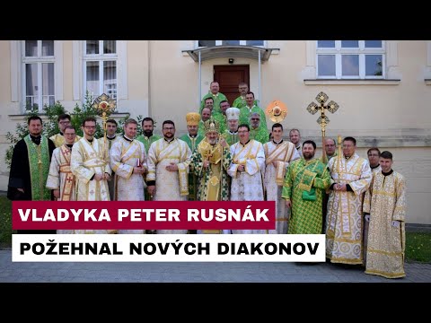 PREŠOVSKÁ ARCHIEPARCHIA MÁ ŠTYROCH NOVÝCH DIAKONOV