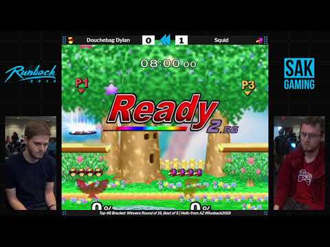 Runback 2018 Top 48 WR4 - DBAG Dylan (Captain Falcon) vs Squid (Falco)