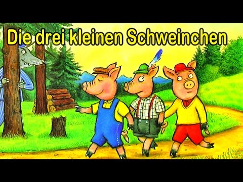 Die drei kleinen Schweinchen - Geschichten für Kinder - Videos für Kinder