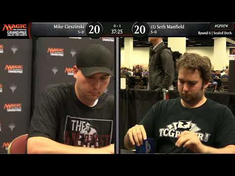 Magic the Gathering GP Dallas Fort Worth 2018 Round 6 Dominaria Sealed/Draft