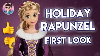 HOLIDAY RAPUNZEL DOLL REACTION & FIRST LOOK - Disney Tangled | Special Edition | Disney Princess