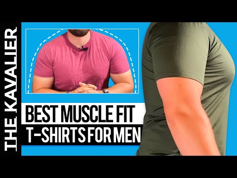 T Shirts For Muscular Guys | The Best Slim Fit and Muscle Fit T Shirts for A Muscular Build