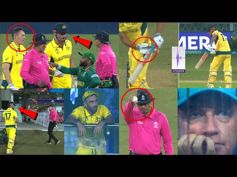 Marcus Stoinis Controversial Umpire Decision in World Cup Clash against South Africa | Aus vs SA