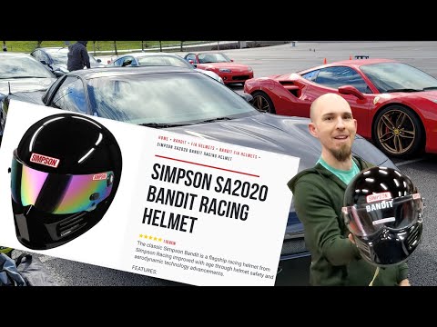 Simpson Bandit SA2020 Race Helmet Unboxing and First Look