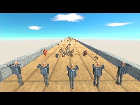 ROCKY VS ALL UNITS - Animal Revolt Battle Simulator