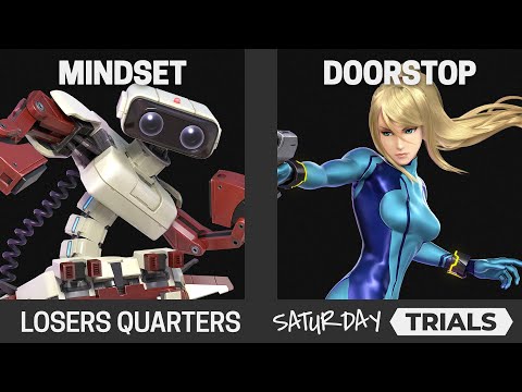 Saturday Trials Losers Quarters - Mindset (R.O.B.) vs Doorstop (Zero Suit Samus) - SSBU Tournament
