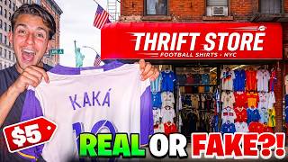 Can We Make PROFIT From Football Shirts in Thrift Stores?!